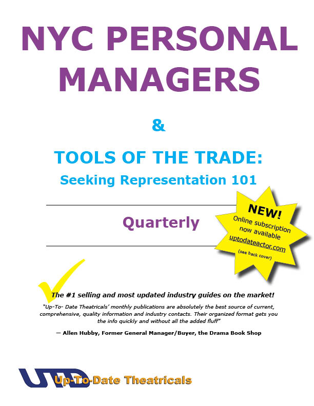 NYC Personal Managers directory cover